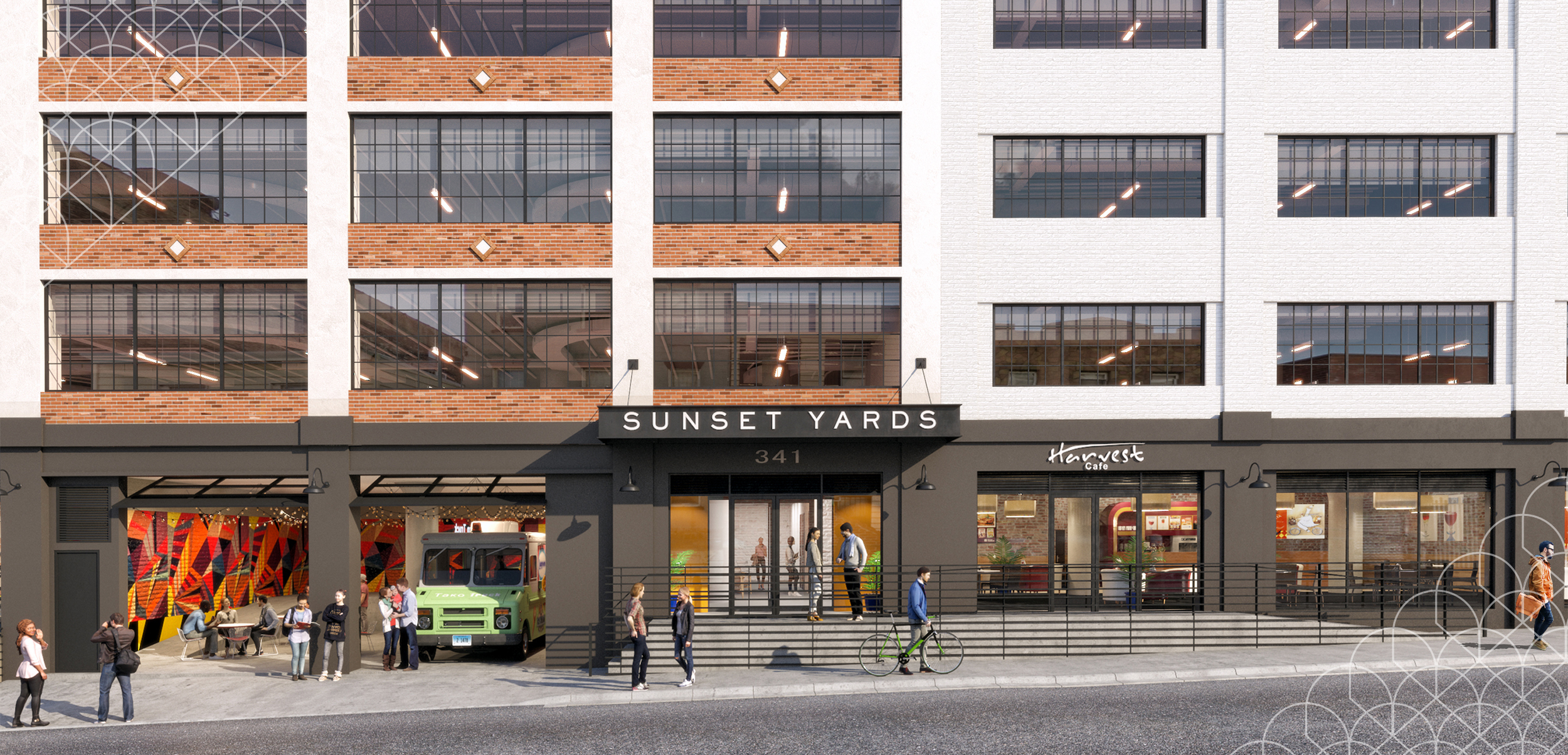 sunset yards building